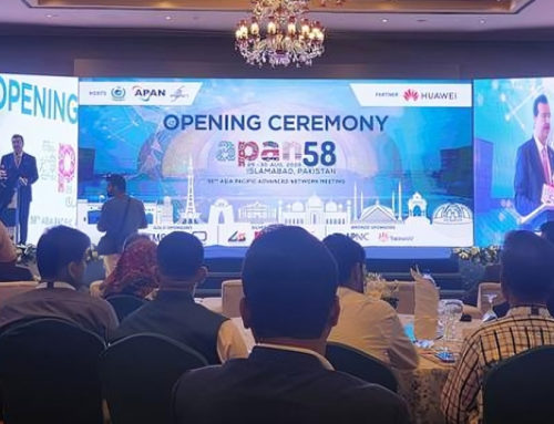 OMREN actively participates in APAN58 in Pakistan.